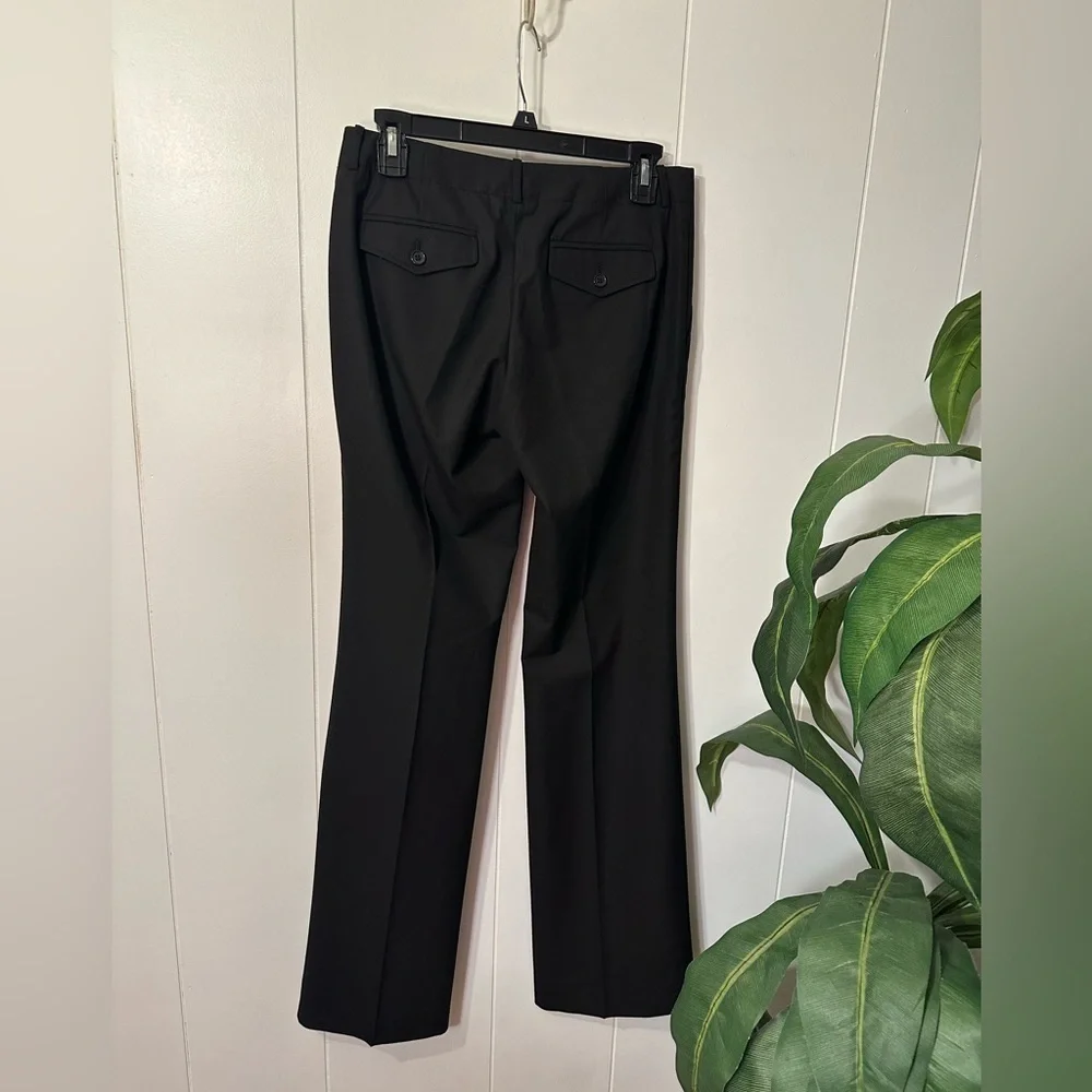 The Limited Cassidy Fit Black Slacks with Flare Leg, Size 2